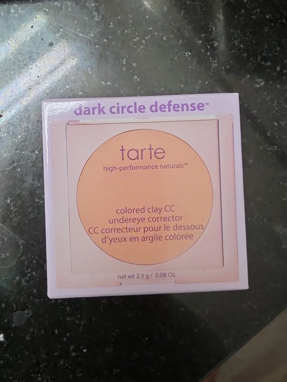 tarte dark circle defense — light medium peach